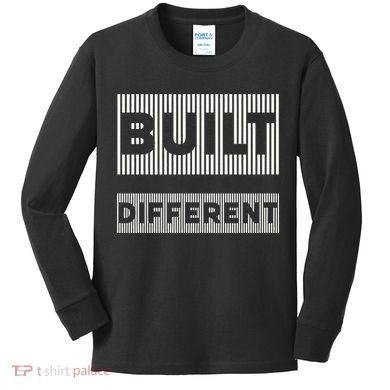 Built Different Kids Long Sleeve Shirt