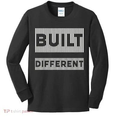 Built Different Kids Long Sleeve Shirt
