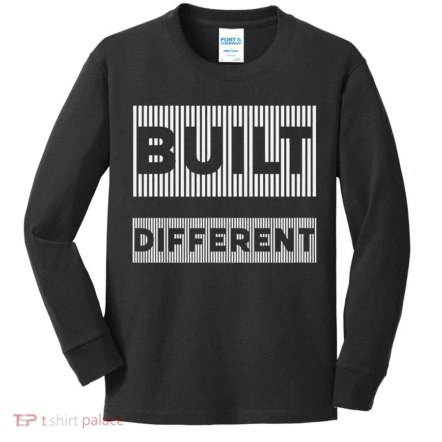 Built Different Kids Long Sleeve Shirt