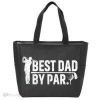 Best Dad By Par Funny Golf Daddy Fathers Day Birthday Gifts Tote Bag thumb 0