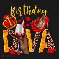 Birthday Diva Birthday Queen Birthday Girl Its My Birthday Hoodie thumb 2