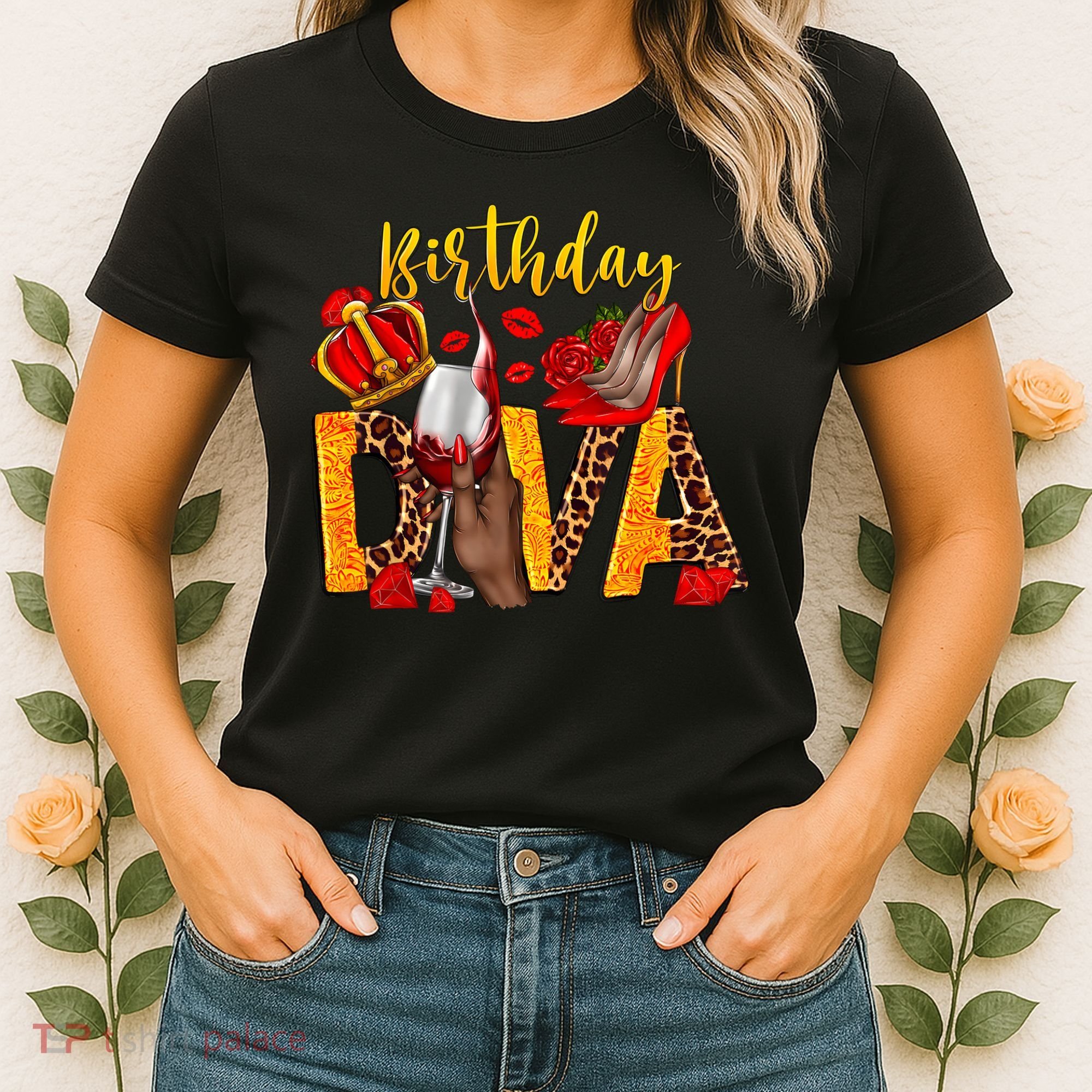 Birthday Diva Birthday Queen Birthday Girl Its My Birthday Women's T-Shirt