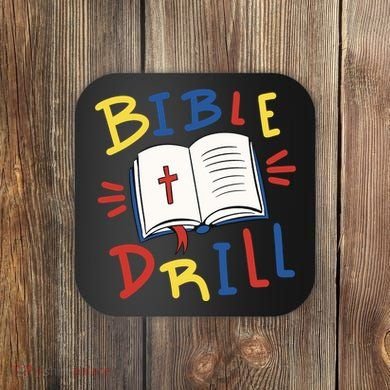 Bible Drill Coaster
