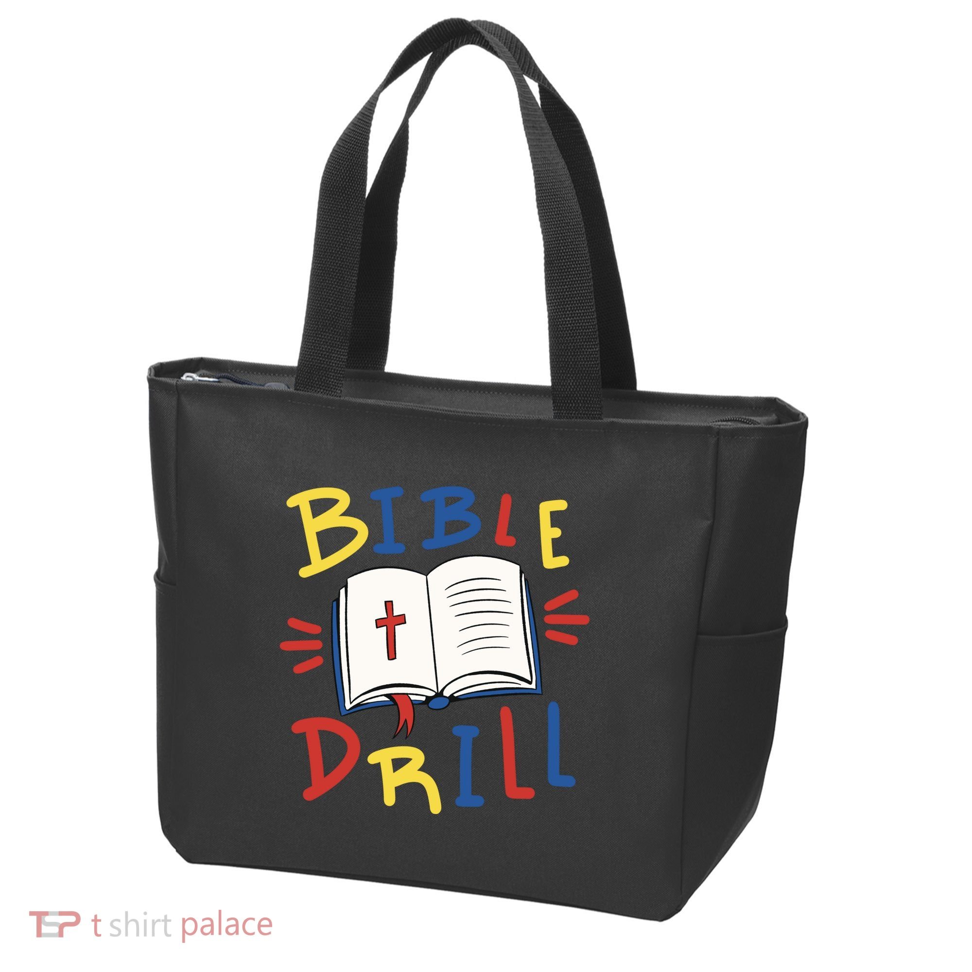 Bible Drill Tote Bag