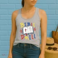 Bible Drill Women's Tank Top thumb 2