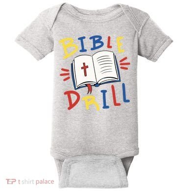 Bible Drill Baby Bodysuit