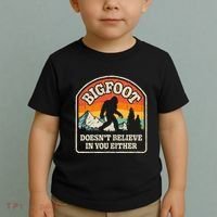 Bigfoot DoesnT Believe In You Either Toddler T-Shirt thumb 2