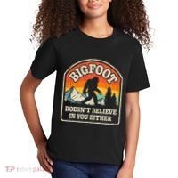 Bigfoot DoesnT Believe In You Either Kids T-Shirt thumb 2