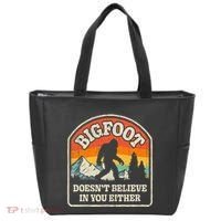 Bigfoot DoesnT Believe In You Either Tote Bag thumb 0