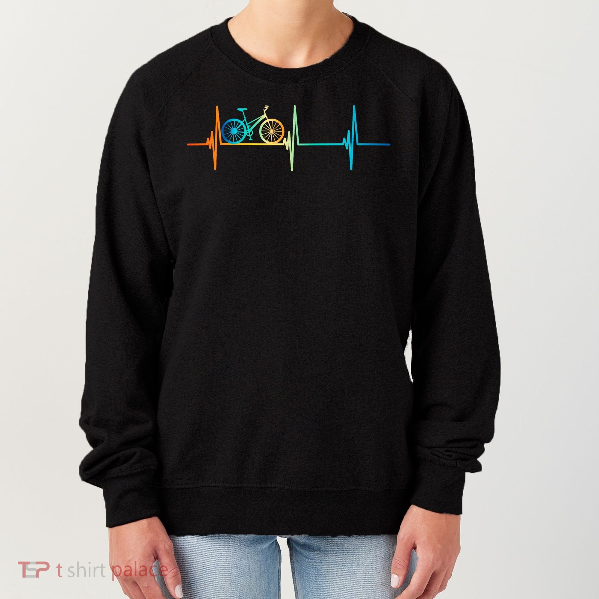 Bicycle Driving Bicyclist Cyclist Bike Rider Women's Sweatshirt