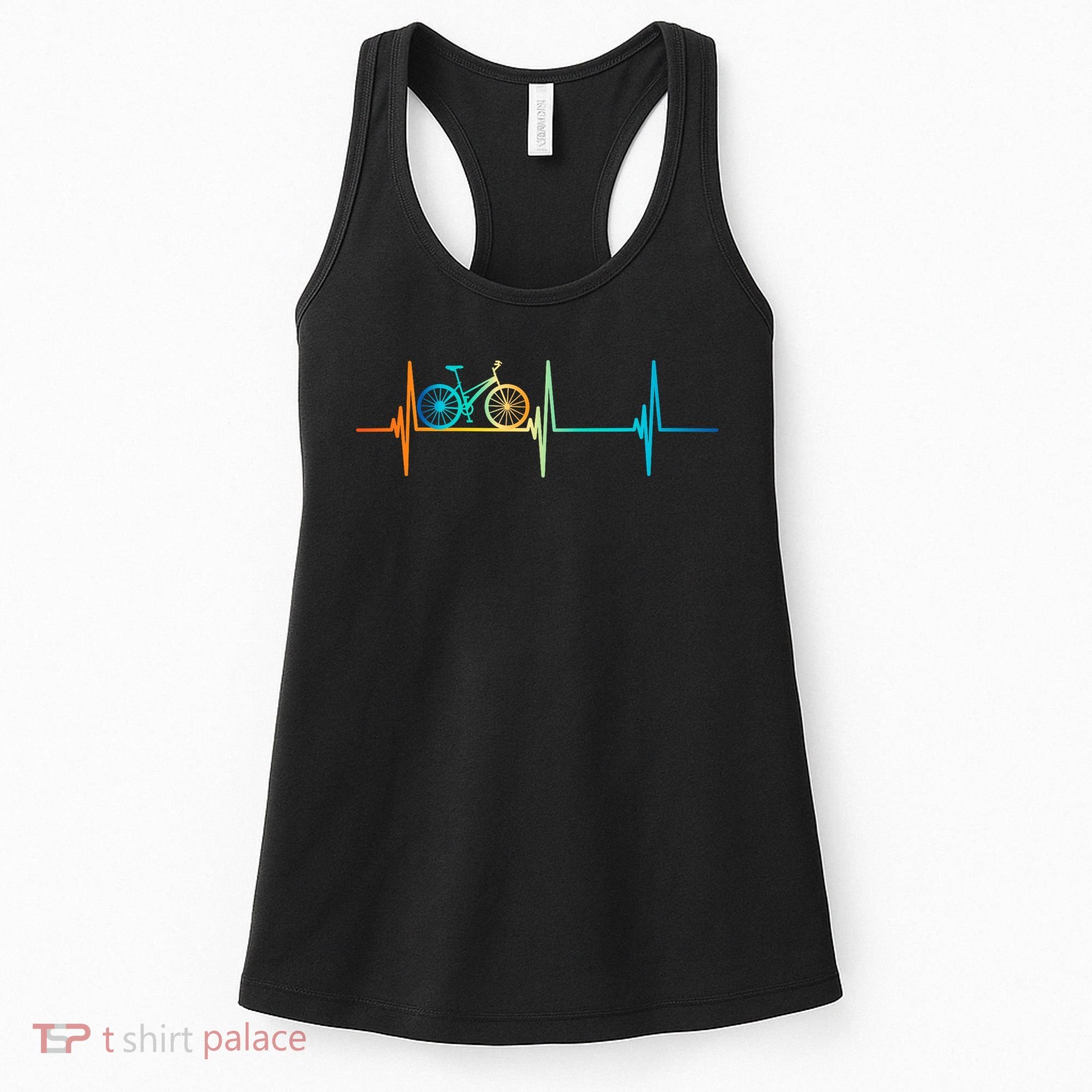 Bicycle Driving Bicyclist Cyclist Bike Rider Women's Tank Top