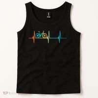 Bicycle Driving Bicyclist Cyclist Bike Rider Tank Top thumb 2