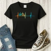 Bicycle Driving Bicyclist Cyclist Bike Rider Women's T-Shirt thumb 3