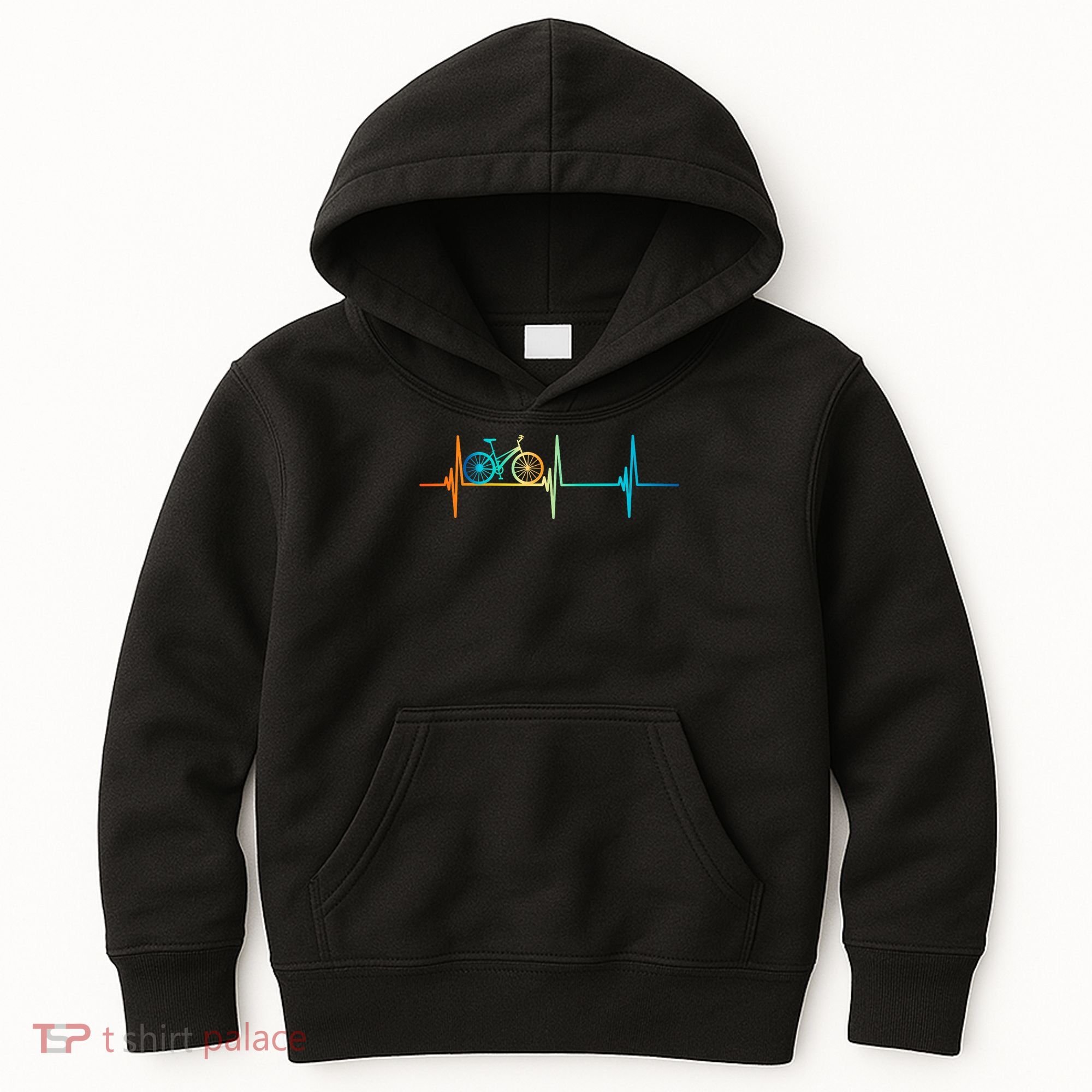 Bicycle Driving Bicyclist Cyclist Bike Rider Kids Hoodie