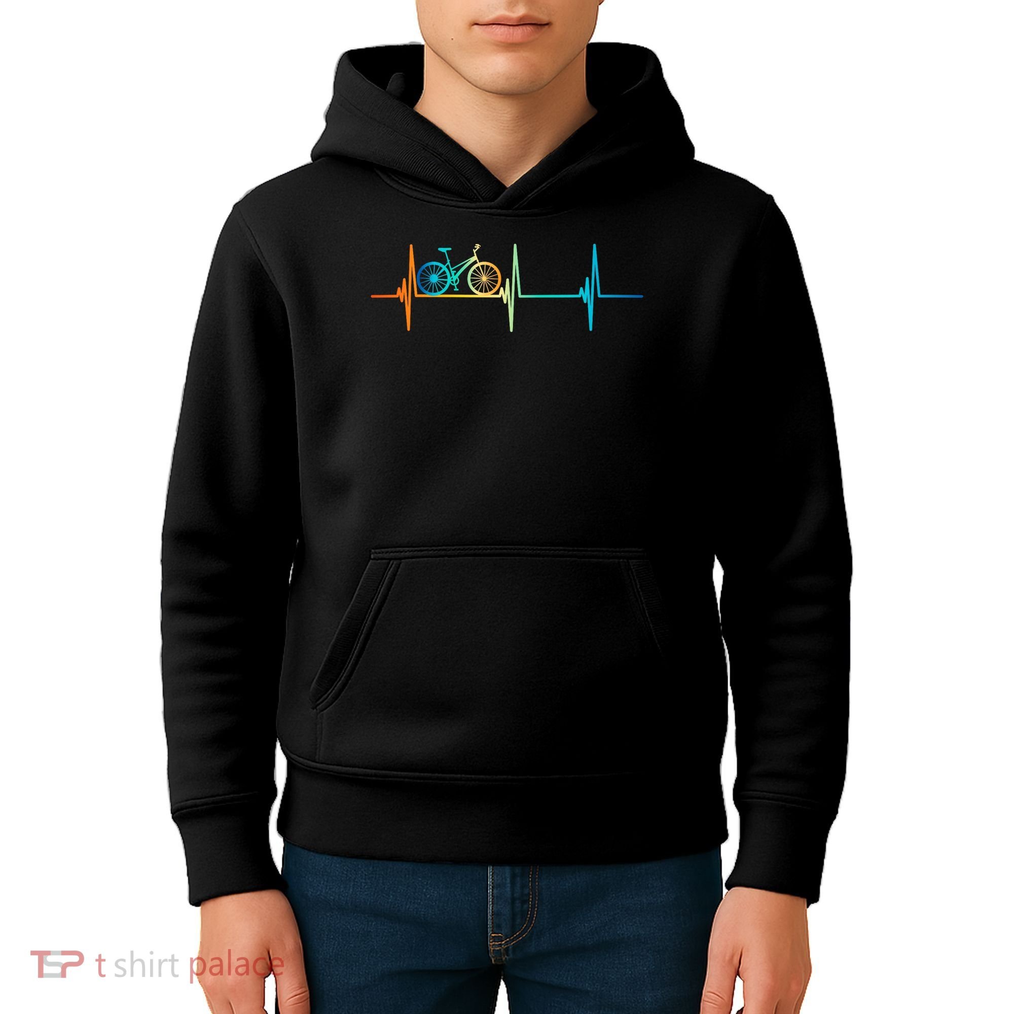 Bicycle Driving Bicyclist Cyclist Bike Rider Kids Hoodie