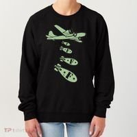 Bomber Dropping Bombs Women's Sweatshirt thumb 0