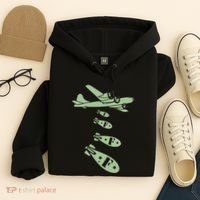Bomber Dropping Bombs Hoodie thumb 4
