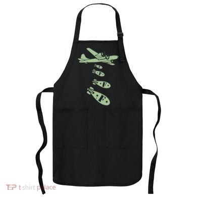 Bomber Dropping Bombs Apron