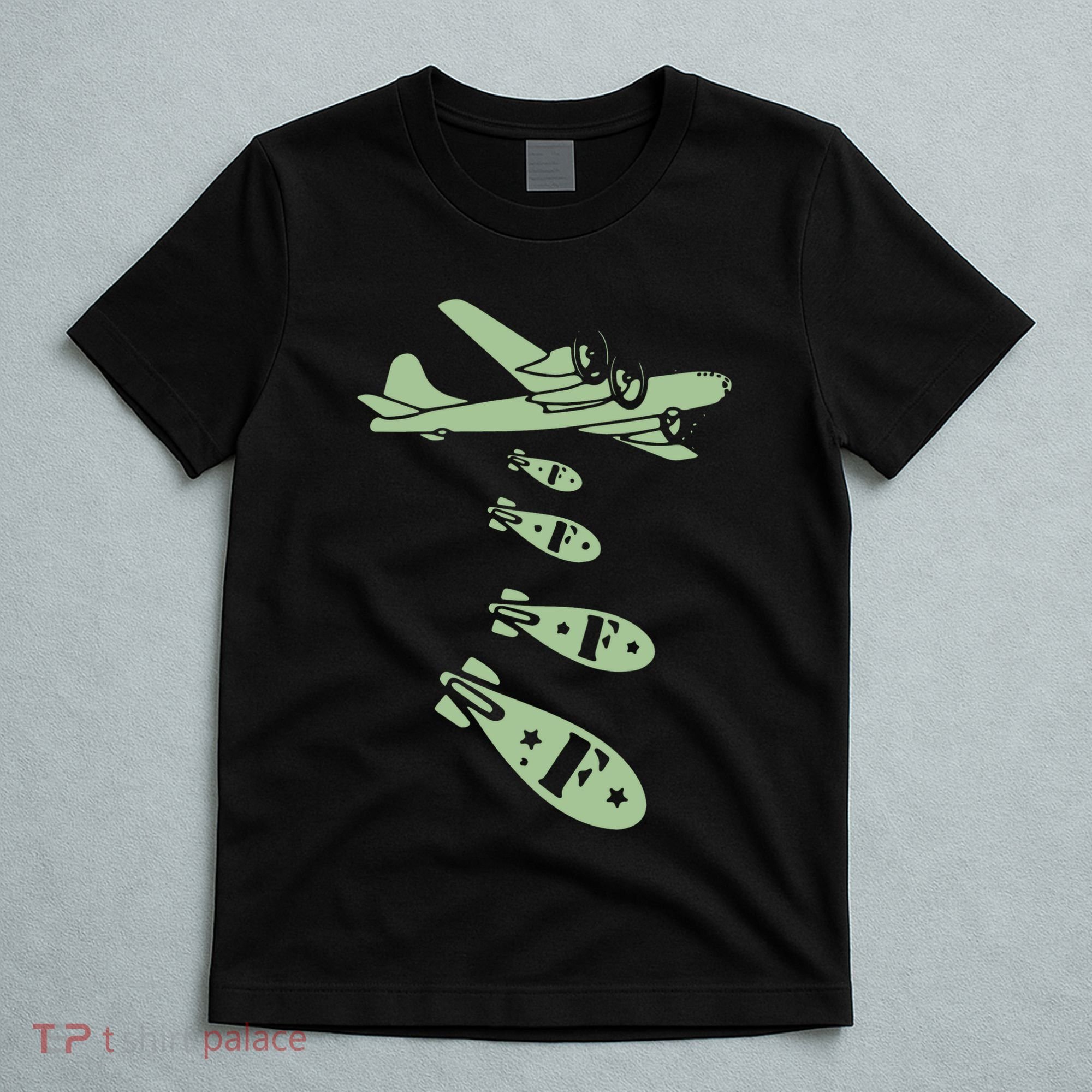 Bomber Dropping Bombs T-Shirt