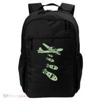 Bomber Dropping Bombs Backpack thumb 0