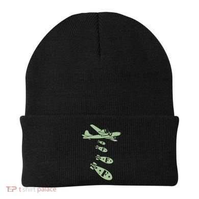 Bomber Dropping Bombs Beanie