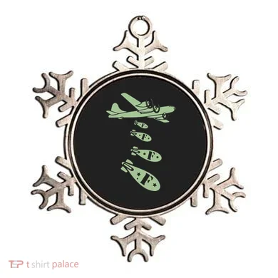 Bomber Dropping Bombs Ornament