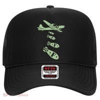 Bomber Dropping Bombs Hat thumb 0