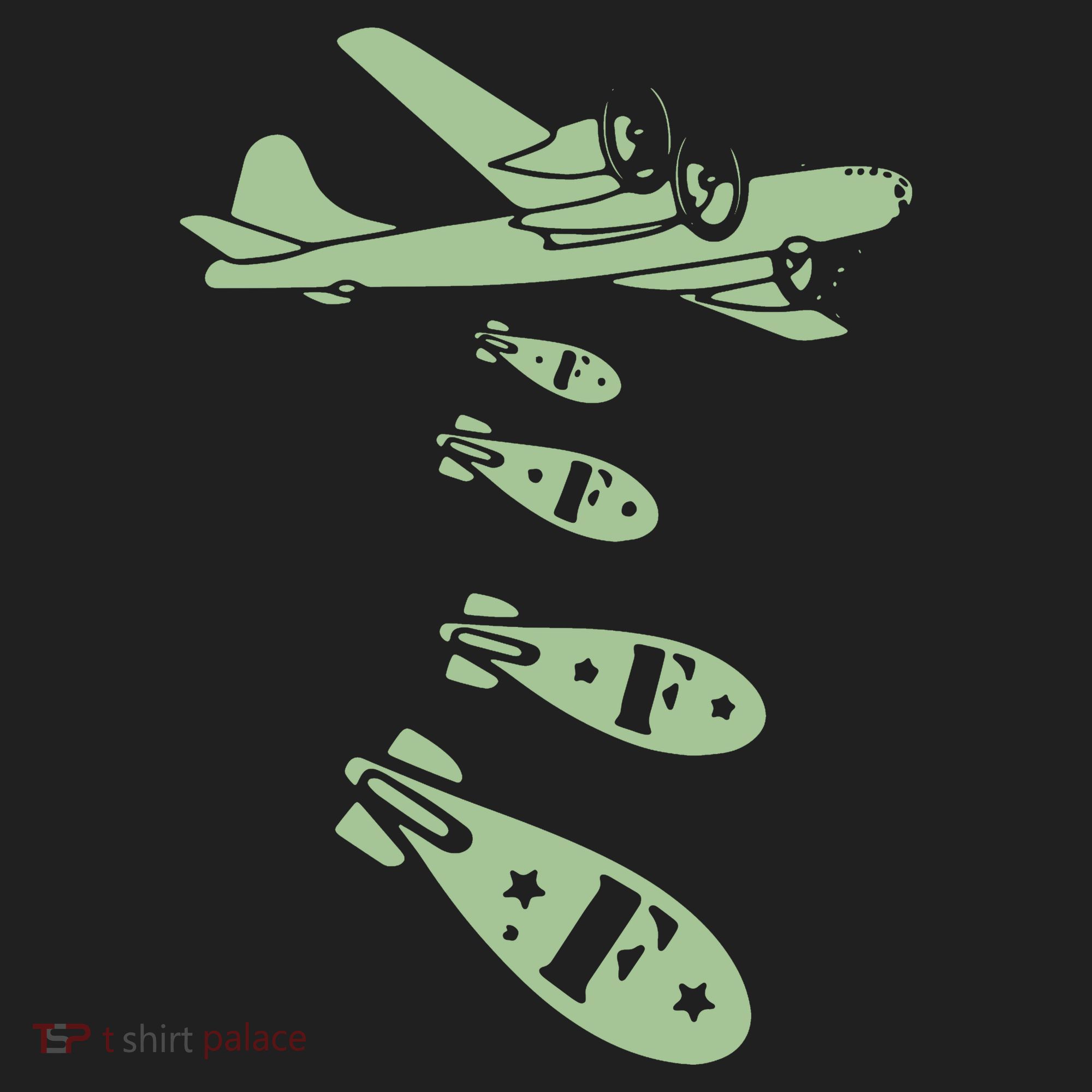 Bomber Dropping Bombs Hat
