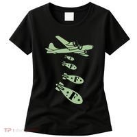 Bomber Dropping Bombs Women's T-Shirt thumb 0