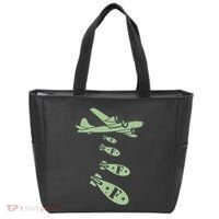 Bomber Dropping Bombs Tote Bag thumb 0