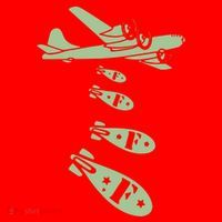 Bomber Dropping Bombs Santa Hat thumb 1