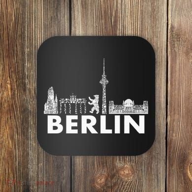 Berlin Design Berlin Bear I Love Berlin Coaster
