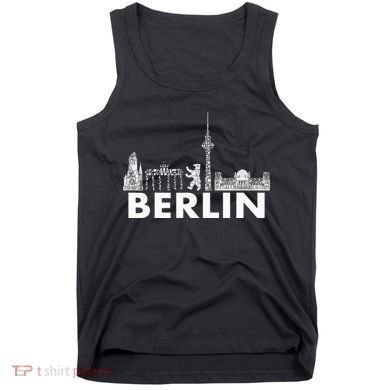 Berlin Design Berlin Bear I Love Berlin Tank Top