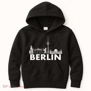 Berlin Design Berlin Bear I Love Berlin Kids Hoodie