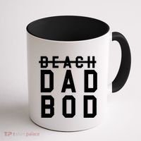 Beach Dad Bod Summer Vacation Coffee Mug thumb 1