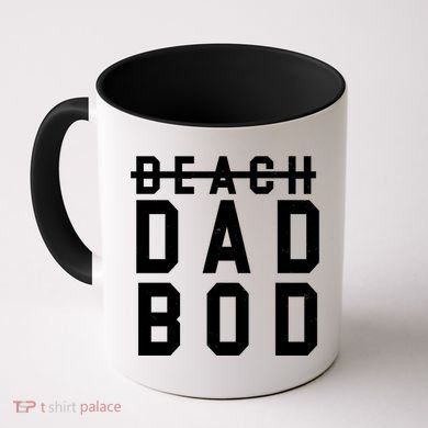 Beach Dad Bod Summer Vacation Coffee Mug