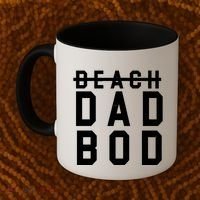 Beach Dad Bod Summer Vacation Coffee Mug thumb 2