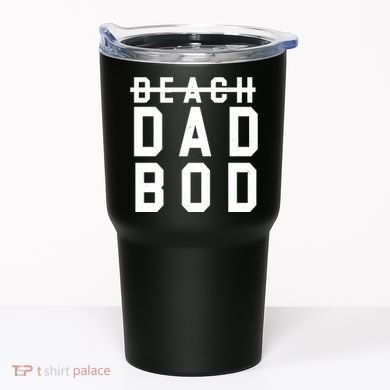 Beach Dad Bod Summer Vacation Tumbler