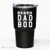 Beach Dad Bod Summer Vacation Tumbler thumb 0