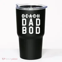 Beach Dad Bod Summer Vacation Tumbler thumb 0