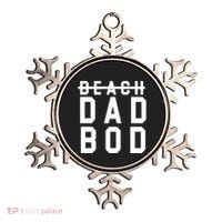 Beach Dad Bod Summer Vacation Ornament thumb 0