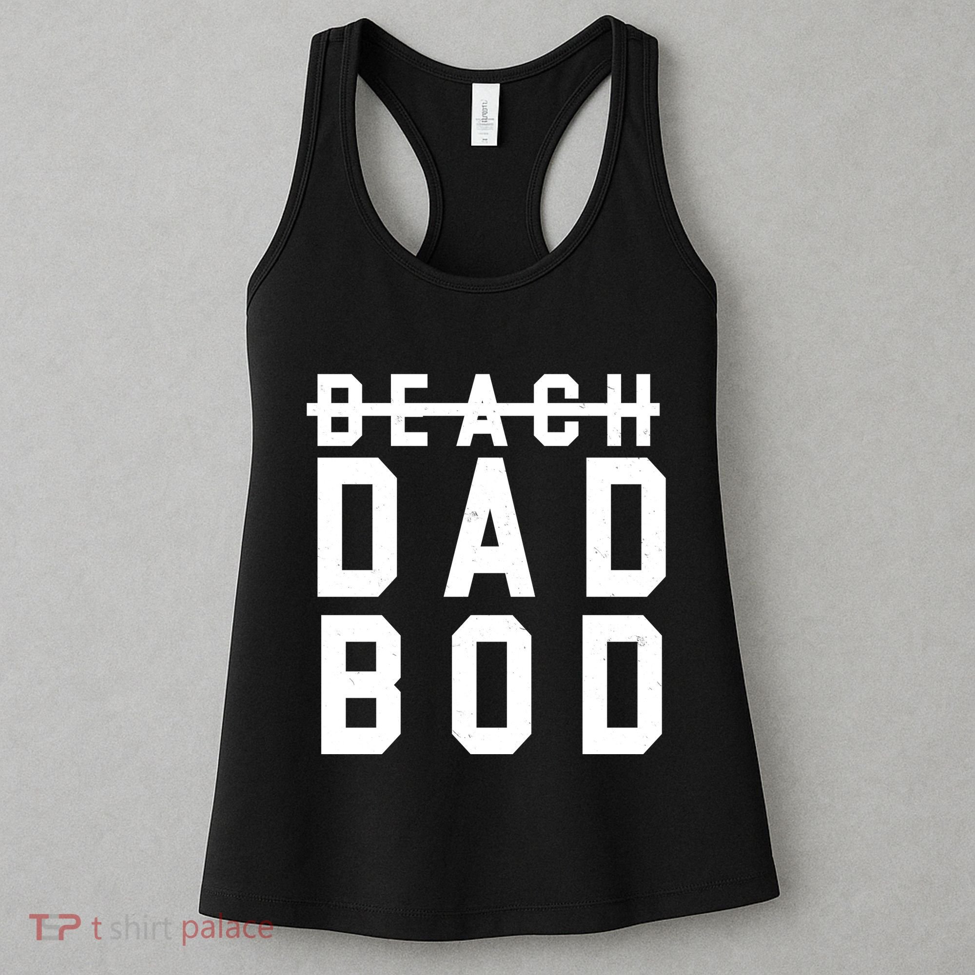 Beach Dad Bod Summer Vacation Women's Tank Top