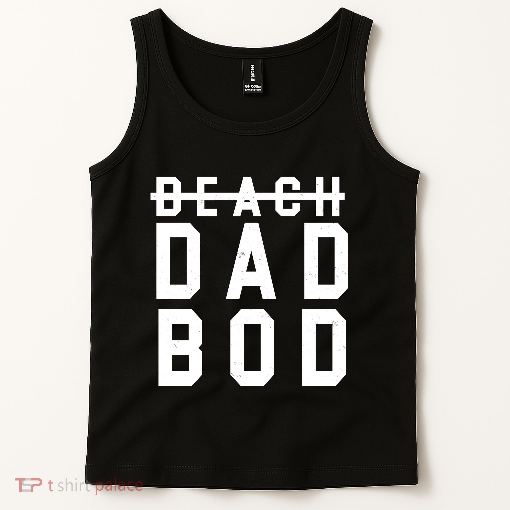 Beach Dad Bod Summer Vacation Tank Top
