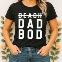 Beach Dad Bod Summer Vacation Women's T-Shirt thumb 2
