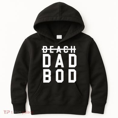 Beach Dad Bod Summer Vacation Kids Hoodie
