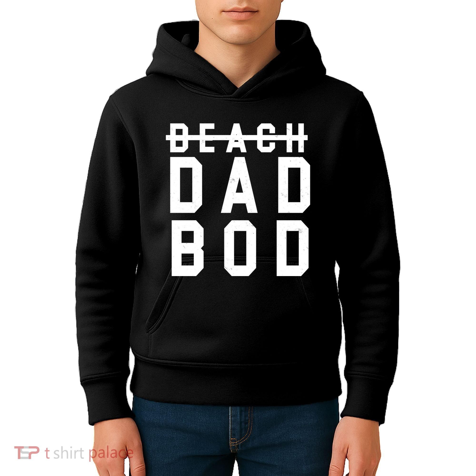 Beach Dad Bod Summer Vacation Kids Hoodie
