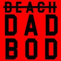 Beach Dad Bod Summer Vacation Santa Hat thumb 1