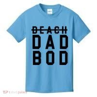 Beach Dad Bod Summer Vacation Kids T-Shirt thumb 0