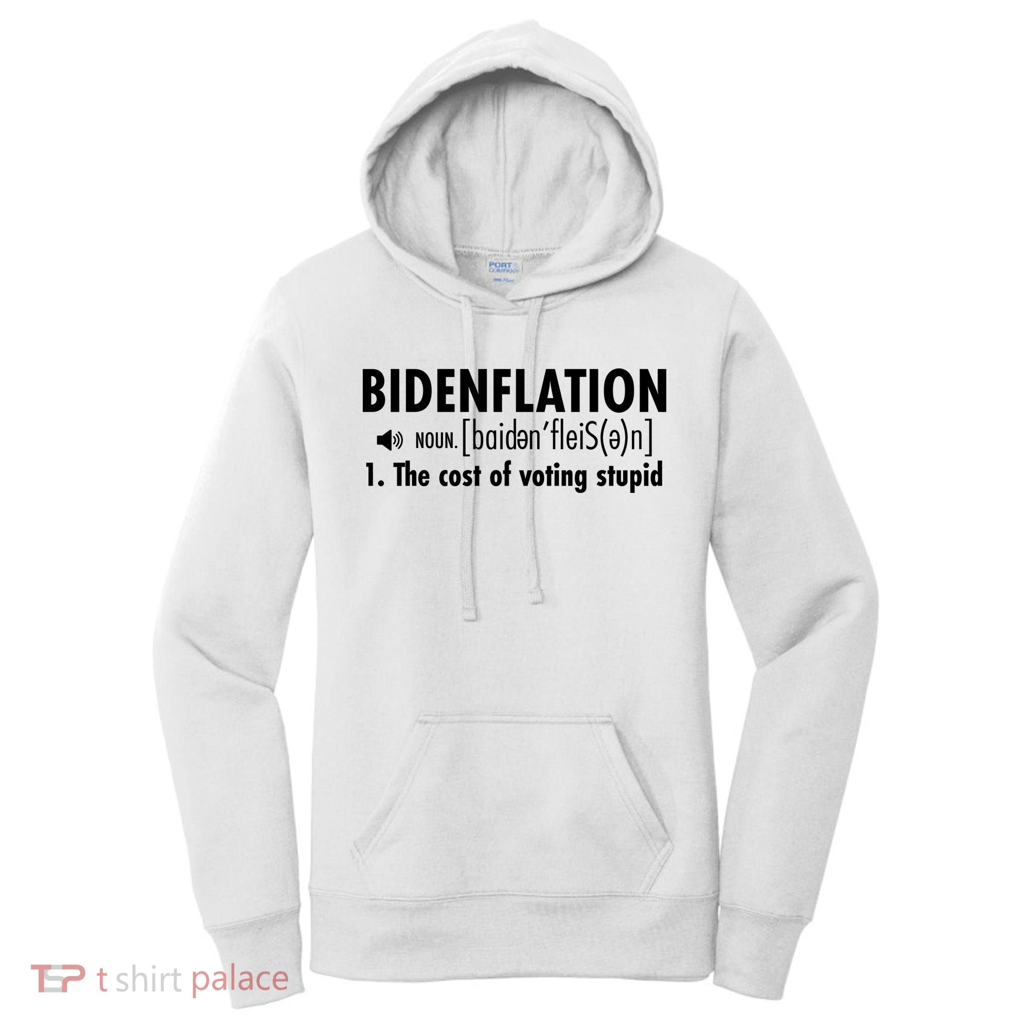 Bidenflation Definition Women's Hoodie