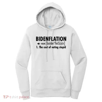 Bidenflation Definition Women's Hoodie